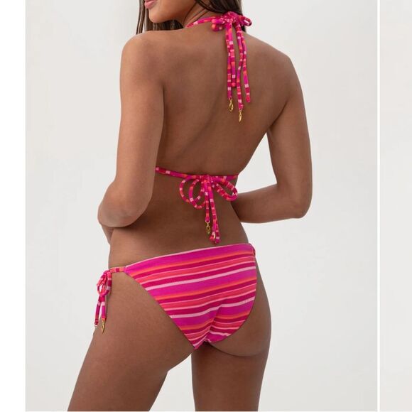 TRINA TURK SWIM Marai Halter Triangle Swim Top & Marai Halter Triangle Swim Top - Picture 13 of 13